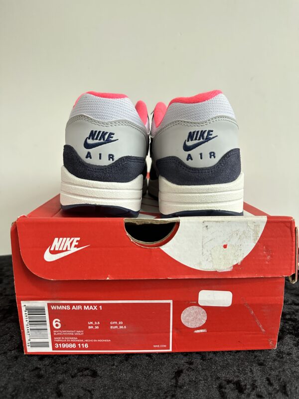 Nike air Max 1 Midnight navy pink - size 36,5 - Afbeelding 6