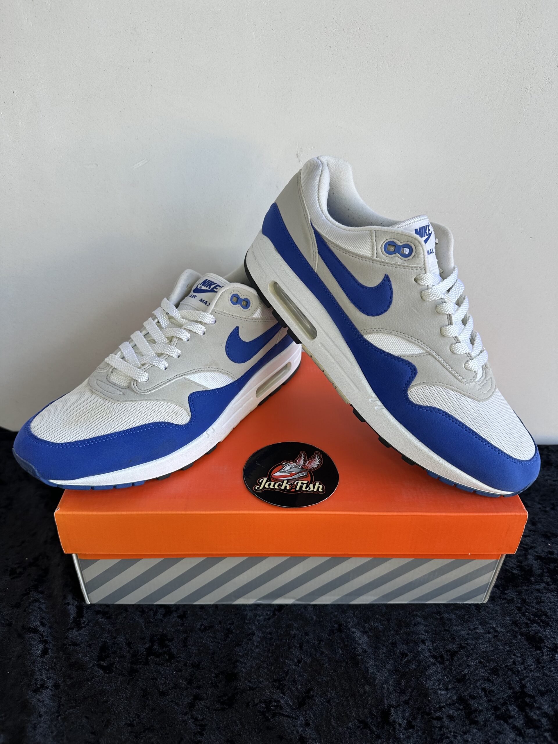 IMG_7232 Nike air Max 1 Anniversary Royal Blue - Afbeelding 1
