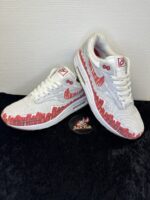 Nike air Max 1 Sketch university red