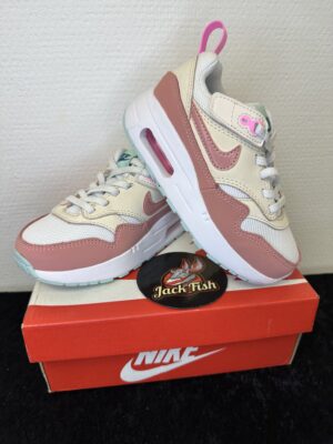 Nike air Max 1 EasyOn White Guava Ice Pink (PS)