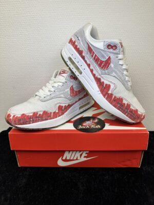 Nike air Max 1 Sketch university red
