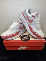 Nike air Max 1 Sketch University red