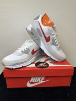Air Max 90 - White College Grey Vast Grey University Red