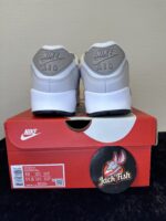 Air Max 90 - White College Grey Vast Grey University Red - Afbeelding 6