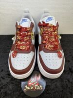 Nike Court Borough Chinese style Recraft GS "Dark Team Red" - Afbeelding 2