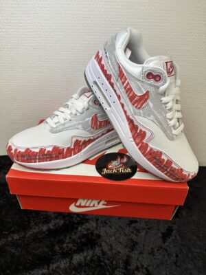 Nike air Max 1 Sketch University red